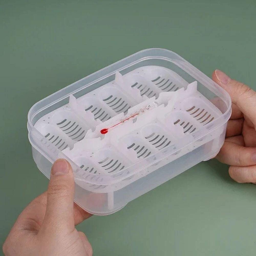 Boîte d’incubation 12 œufs | Pour reptiles et geckos