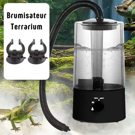 Brumisateur 4L Noir | Silencieux, Tuyau Extensible 160 cm