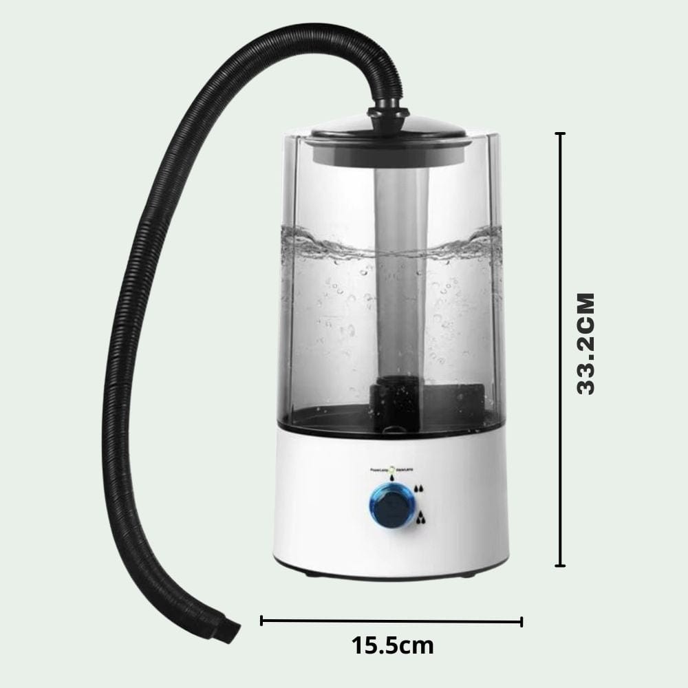 Brumisateur Silencieux 4L Blanc | Tuyau Extensible 160 cm