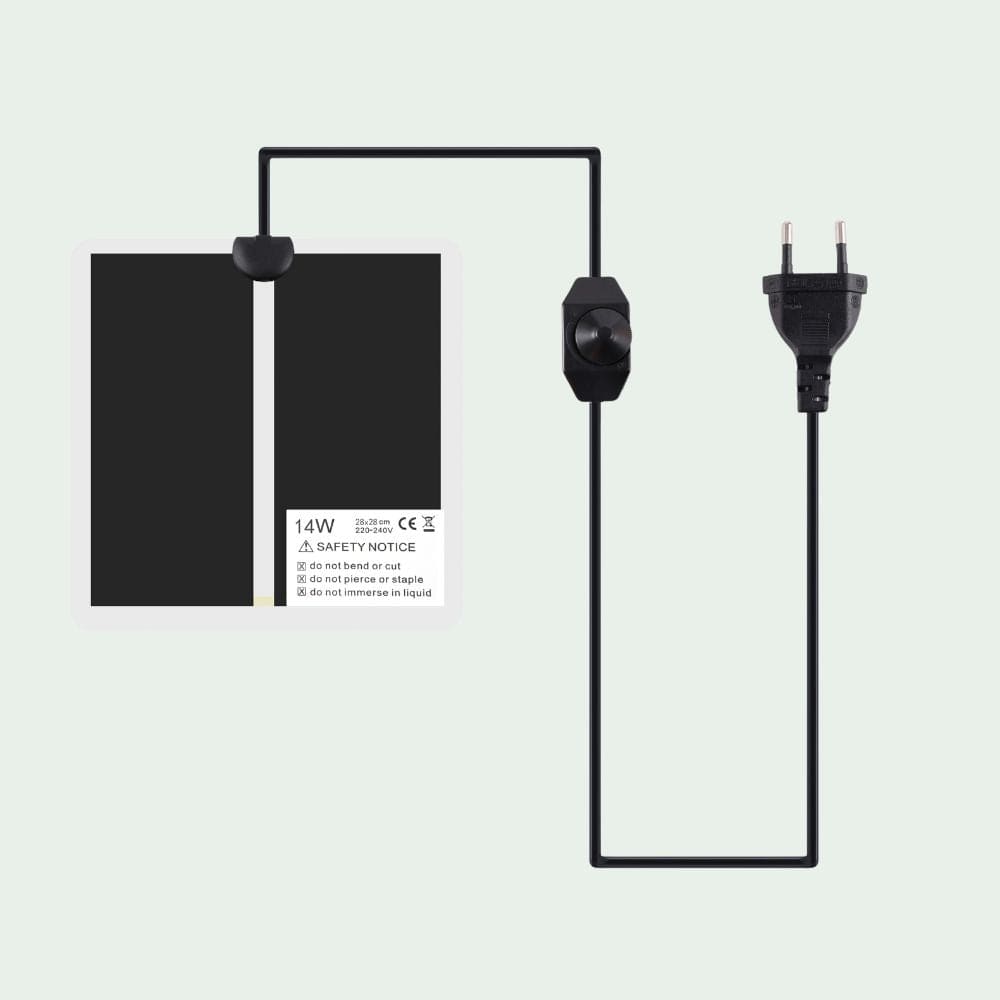 Tapis Chauffant Terrarium | 14W 28x28cm