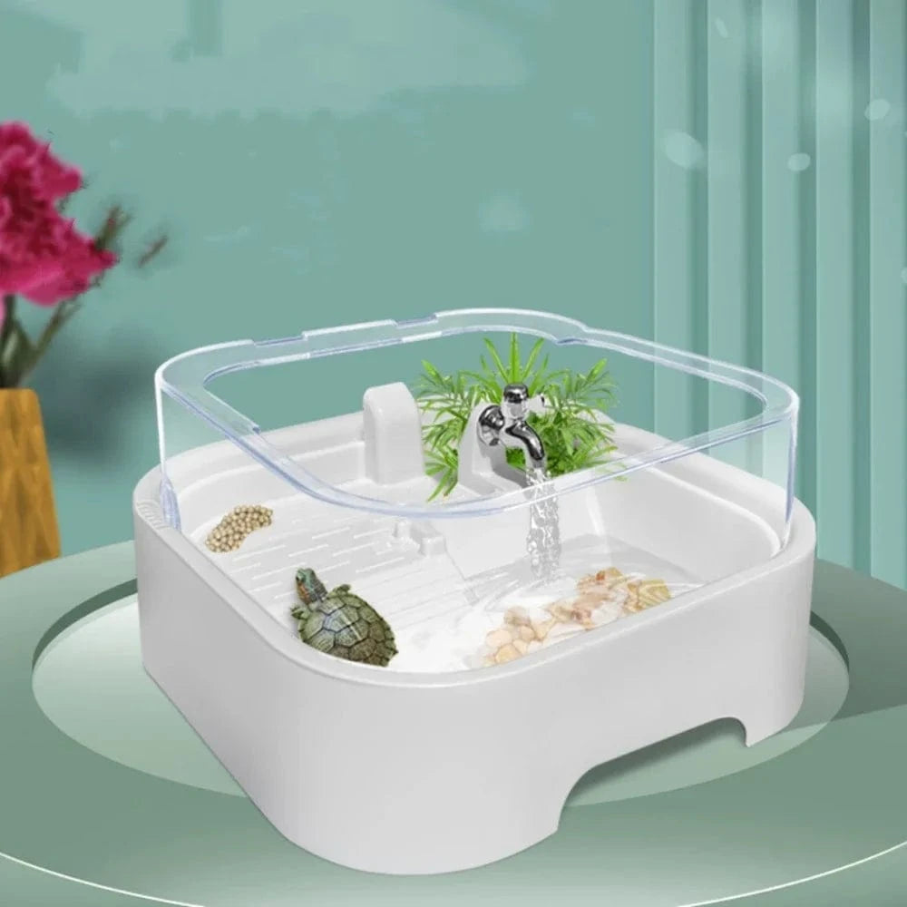 Terrarium Tortue | avec Filtre et Zone de Baignade
