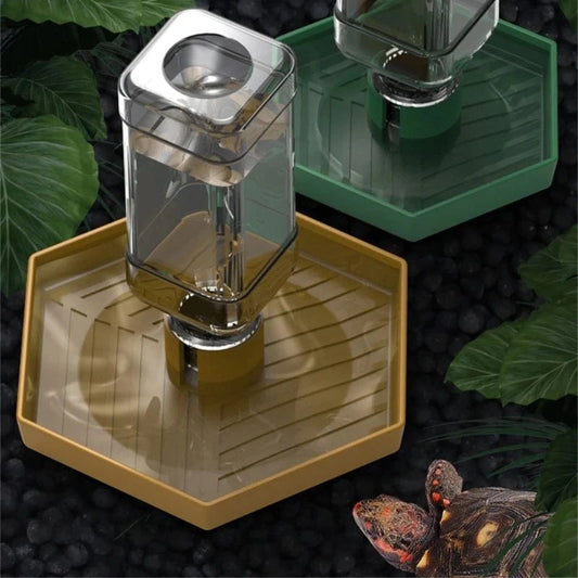 Abreuvoir automatique pour Reptiles, bol à boire, distributeur d'eau pour amphibiens 87HA