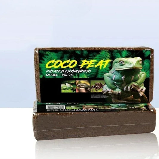 Bloc Coco Naturel 600g | Substrat Terrarium Haute Absorption
