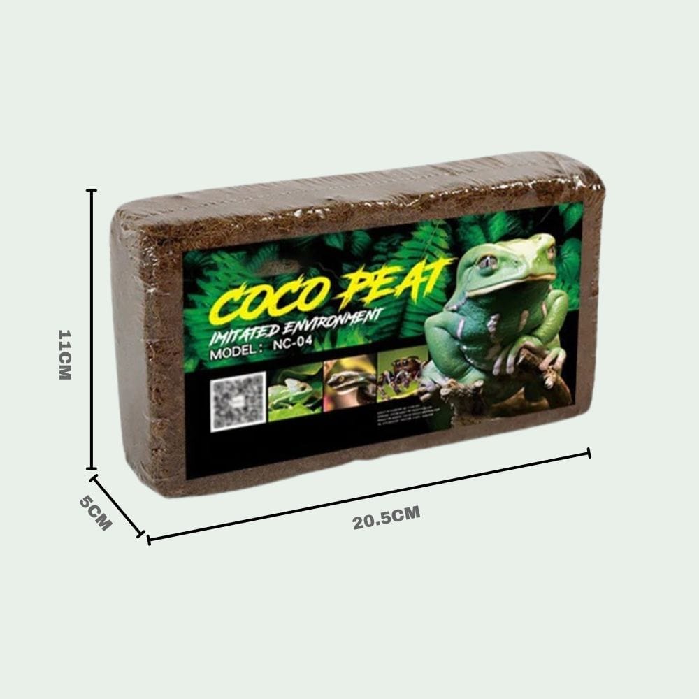 Bloc Coco Naturel 600g | Substrat Terrarium Haute Absorption