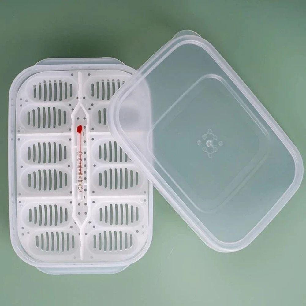 Boîte d’incubation 12 œufs | Pour reptiles et geckos