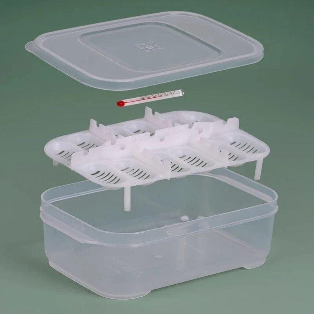 Boîte d’incubation 12 œufs | Pour reptiles et geckos