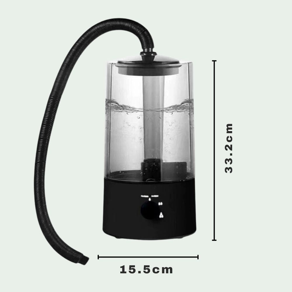 Brumisateur 4L Noir | Silencieux, Tuyau Extensible 160 cm