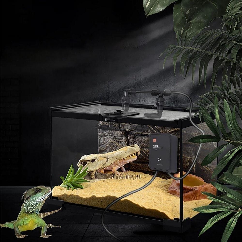 Brumisateur WiFi silencieux | Pour terrarium tropical