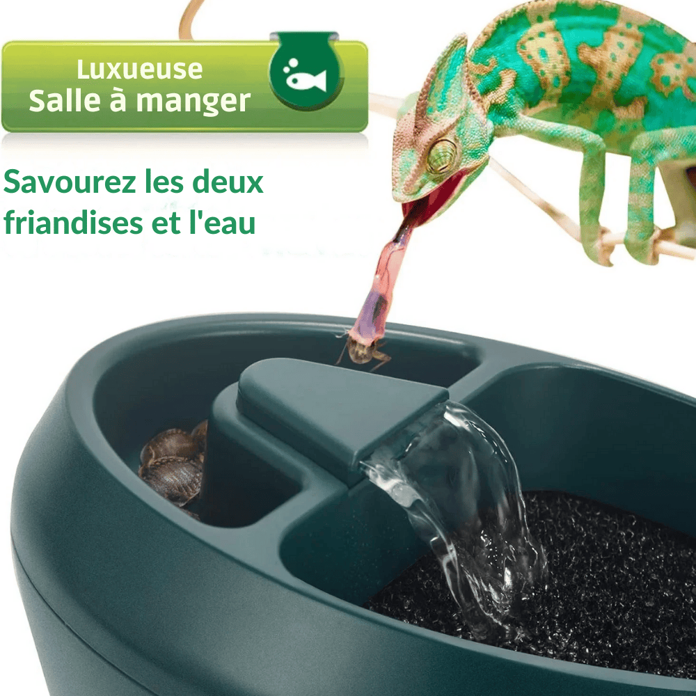 220v-EU Fontaine cascade 700 ml | Pour reptiles et tortues