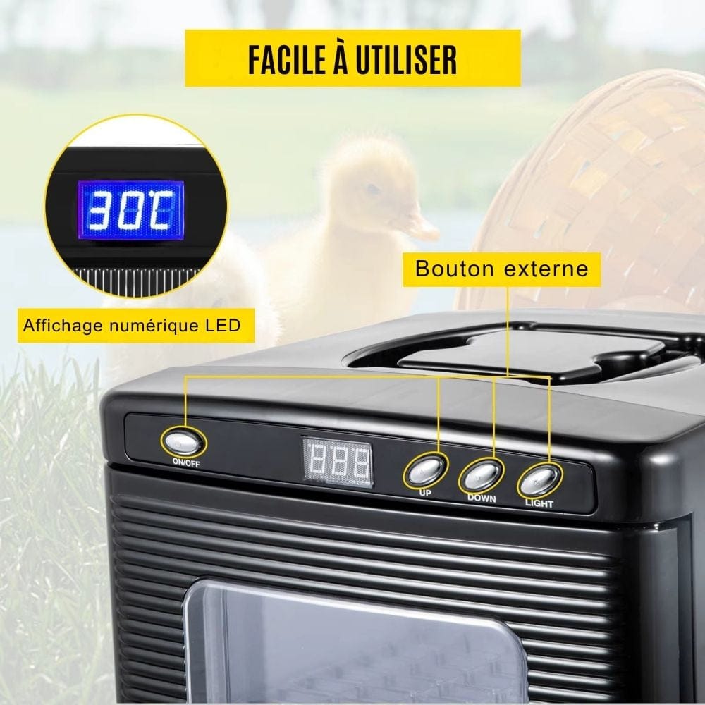 25L Incubateur Œufs Reptiles
