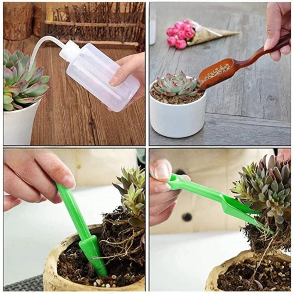 Kit Outils Mini Jardin 13 Pièces | Pour Entretien Terrarium