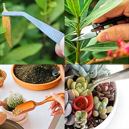 Kit Outils Mini Jardin 13 Pièces | Pour Entretien Terrarium