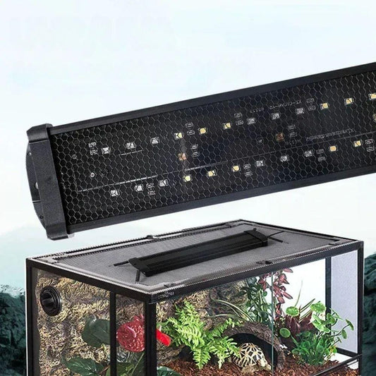 10.0|13 W Type Grille Lampe UVB 10.0 grille | Pour terrarium tortue et lézard