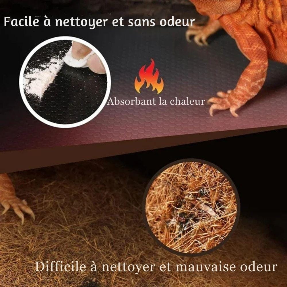 Tapis EVA 44,5×100/200 cm | Pour terrarium reptile