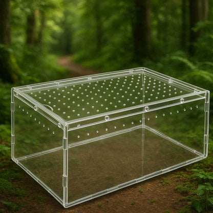 Terrarium Acrylique | Habitat Reptiles, Insectes, Arachnides