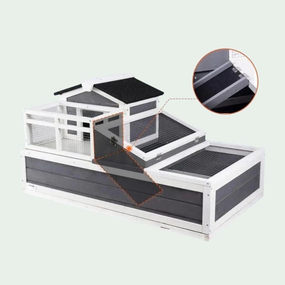 Terrarium Enclos | Habitat Tortue 112 x 65 x 61,5 cm