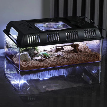 Terrarium LED Compact | Pour Reptiles, Insectes, Tortues