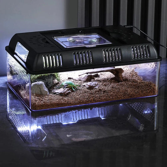 Terrarium LED Compact | Pour Reptiles, Insectes, Tortues