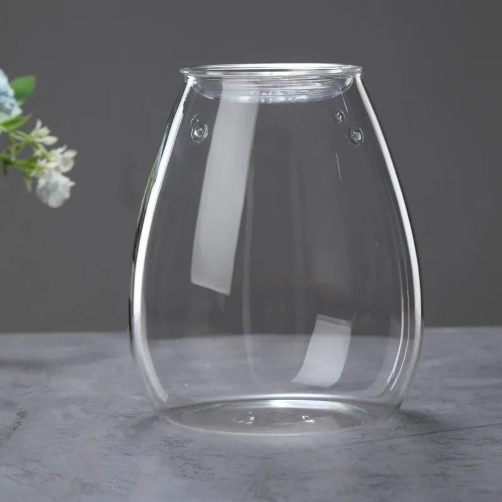 Terrarium Plante | Vase Déco en Verre avec Couvercle