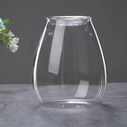 Terrarium Plante | Vase Déco en Verre avec Couvercle