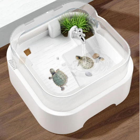 Terrarium Tortue | avec Filtre et Zone de Baignade